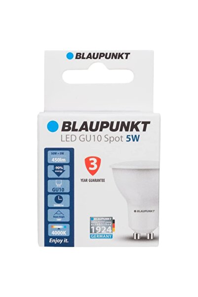 Blaupunkt Bec SpotLED GU10 5W 4000K 475Lm Clasa E Blaupunkt