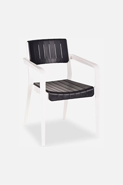 Çavdar Group İnfinity Tekli Koltuk Bahçe Balkon Teras Sandalyesi 1 Adet Kollu...