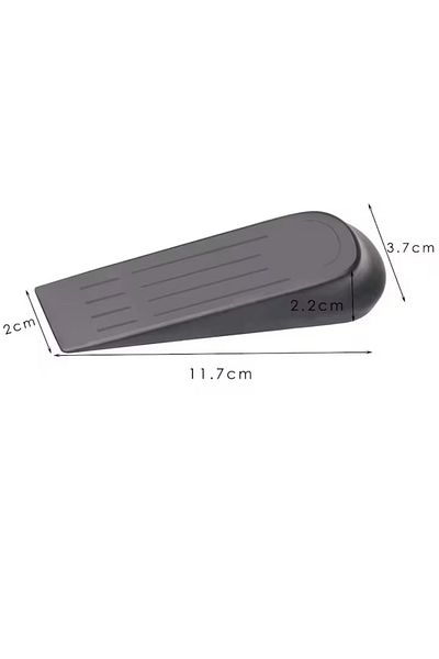 OEM Set of 8 door stops, 11.7 x 3.7 cm, plastic, black