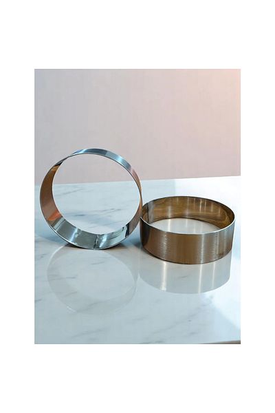 artizanmutfak Circle Parfait/Tart Mold Ø11 cm H:3.5 cm