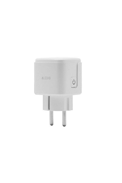 ALEDIO WiFi smart socket, 16A, white, Aledio A1SWFA