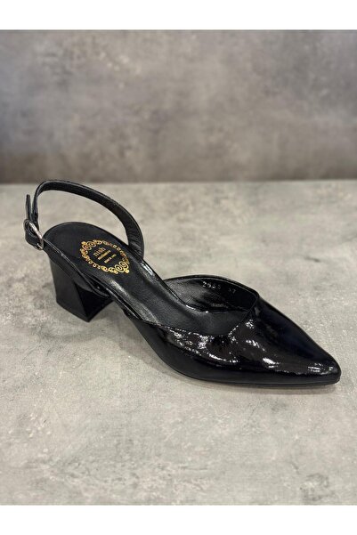 NISH PANTOFI DE PIELE GENUINA HANDMADE NISH, DESIGN STILOS CU TAC, CONCEPTE P...