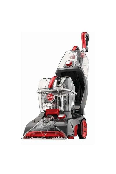 Hoover Carpet Washing Vacuum Cleaner, 3.5L, 1200W, Deep Cleaning SpinScrub Technology, Red/Black