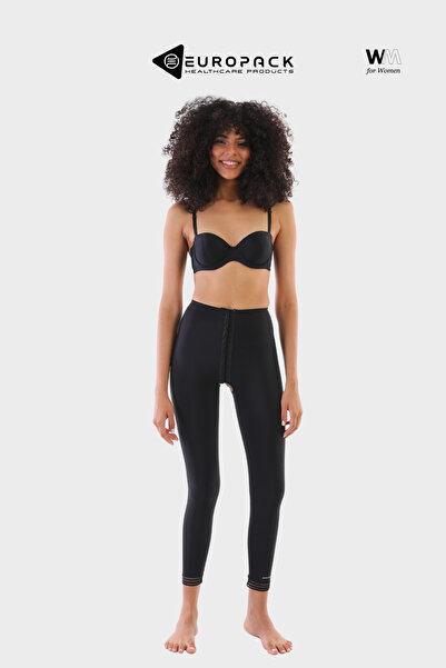 EUROPACK LP-250 مشد البطن بعد جراحة البطن - جوارب ضاغطة - طول الكاحل