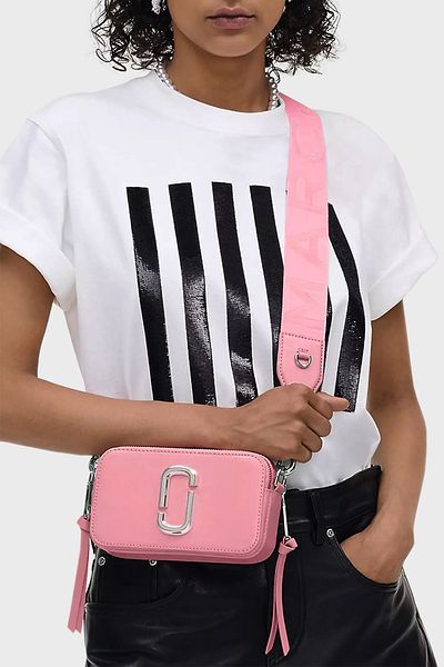 Marc Jacobs Genuine Leather Bag with Adjustable Shoulder Strap Bag 2S4Hcr073H02 666
