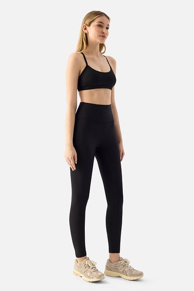 Superstacy Liora High Waist Soft 7/8 Black Sports Leggings