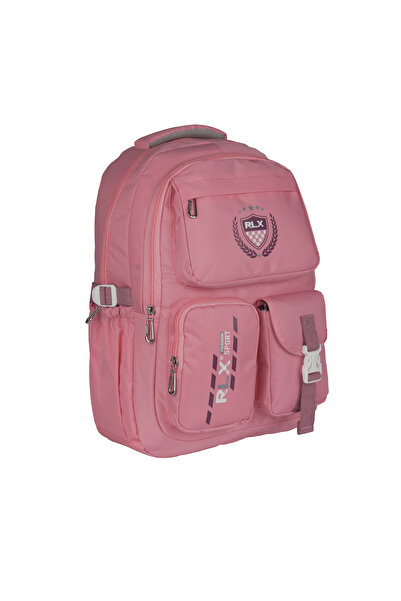 nacar çarşı Rucsac pentru liceu, rezistent la apă, roz Relaxion 2058