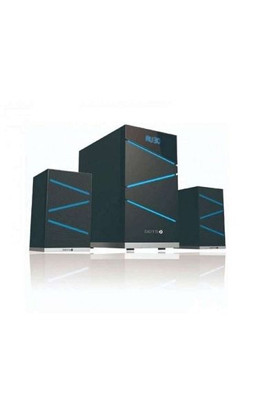 DOTS Multimedia Speaker, 2.1 Channel, 50W, Black