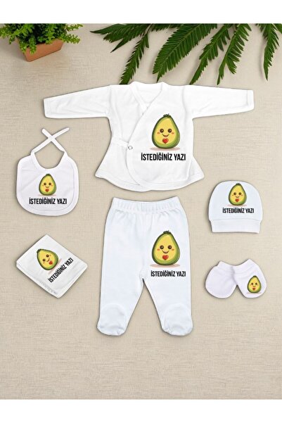 lili hediyelik ملابس أطفال حديثي الولادة مطبوعة بالأفوكادو من المستشفى للفتيا...
