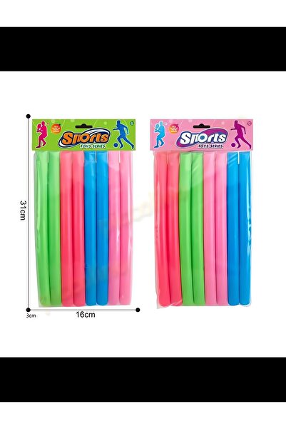 OEM Cerc de gimnastică asamblat 60 cm, plastic ușor, multicolor