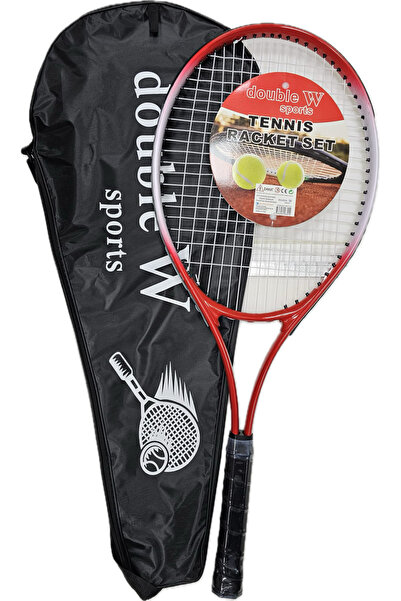 TUMBA'S Yetişkin 27 İnç Tek Parça Üretim 1 adet Kort Maç Tenis Raketi + Delux...