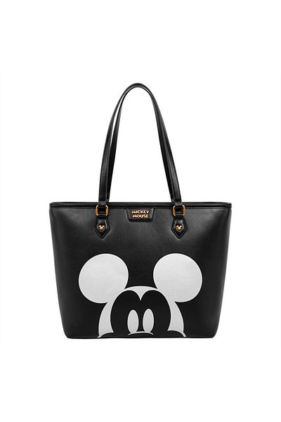 Disney Lady Shoulder bag Material:PU Black and White Color