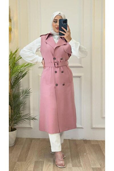 iqraafashion γυναικείο γιλέκο δύο τεμαχίων μοντέλο M9061