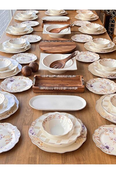 ROSSEV Yemek Takımı Dublin 59 Parça 12 Kişilik
