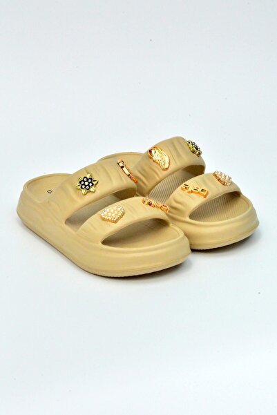 AkınalBella Παντόφλες AKINALBELLA με διπλό λουράκι, παχιά σόλα από EVA E410.Z.0003