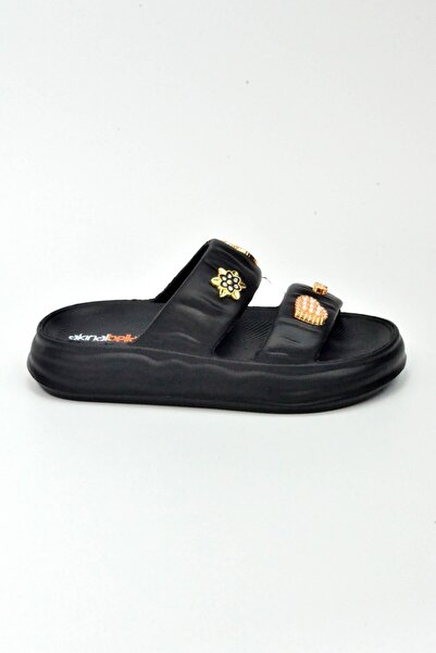 AkınalBella AKINALBELLA Papuci cu talpă groasă din EVA cu bandă dublă E410.Z.0003