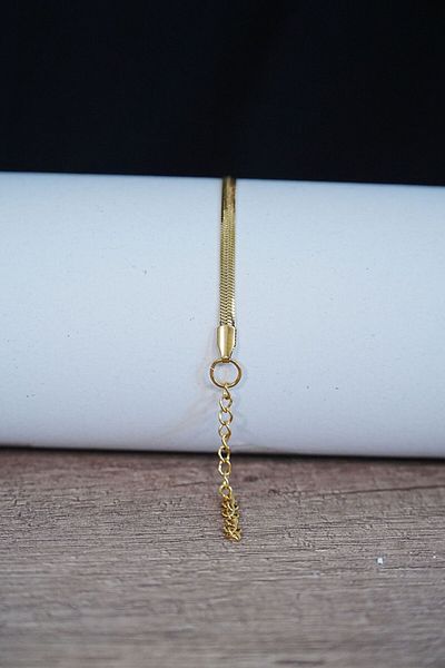 Wovna Italian Design Steel Couple Bracelet Unisex Gold Silver Color, No Tarnish 2 Pieces