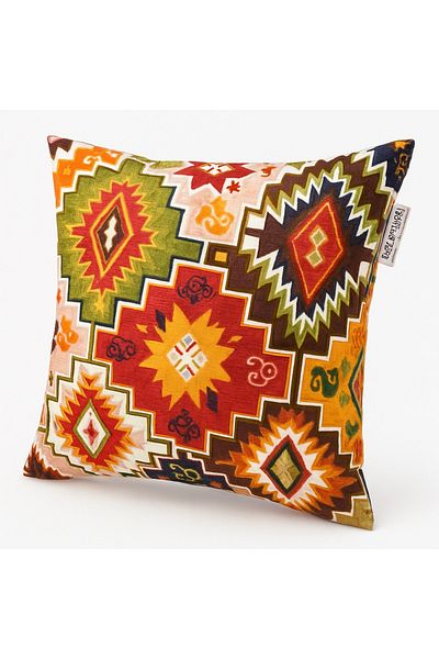 Sinada 100% Cotton Mixed Pattern Throw Pillow Case
