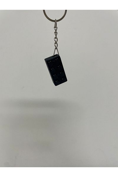 3dmakers Lego Style 2X8 Block Keychain – 3D Printing Colorful Accessory
