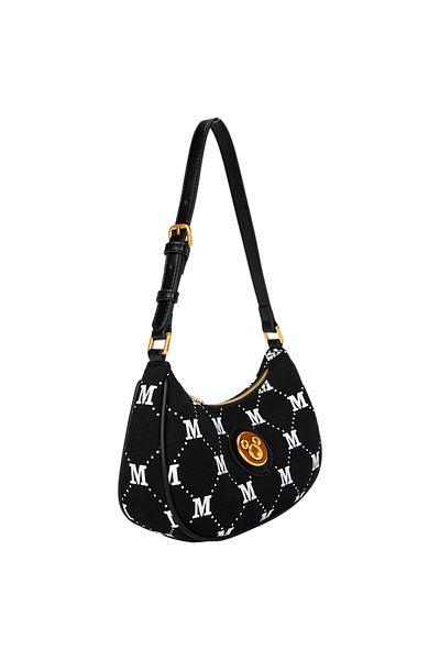 Disney Mickey Mouse Shoulder bag Material:PU+Canvas Black Color