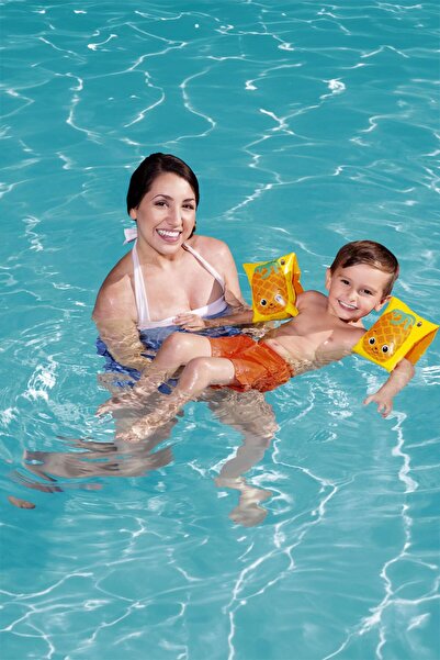 ByKurt أكمام حمام السباحة البحرية القابلة للنفخ للأعمار من 3 إلى 6 سنوات، أكم...