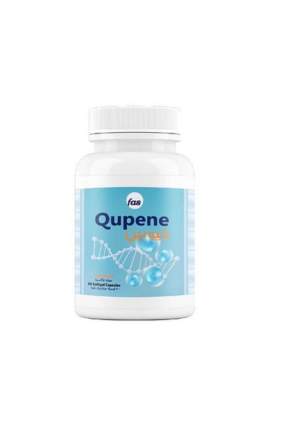 Fas qupene CoQ10 200 mg (Alternative to qufix) - 30 Capsules