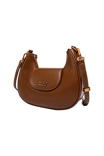 Disney Mickey Mouse Shoulder bag Material:PU Dark Brown Color