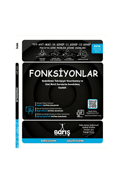 Ulti Yayınları 2026 Barış Çelenk Matematik Fonksiyonlar Fasikülü