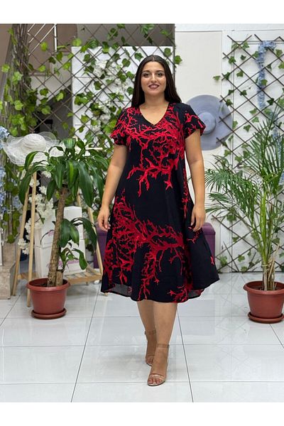 Punta Otantik Frd17001 Viscose Feride Dress