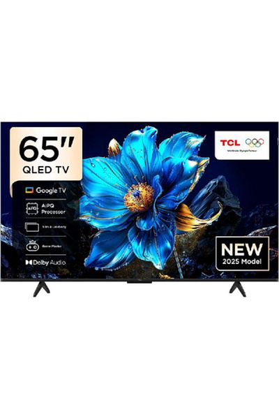 TCL تلفزيون جوجل QLED 4K مقاس 65 بوصة 60 هرتز
