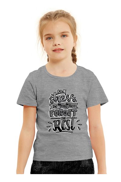 LAUREN SMITH Girls' Summer Tees Collection – Trendy and Comfortable Cotton-Lycra T-Shirts