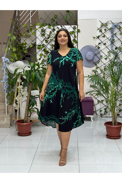 Punta Otantik Pss12280 Viscose Magic Dress