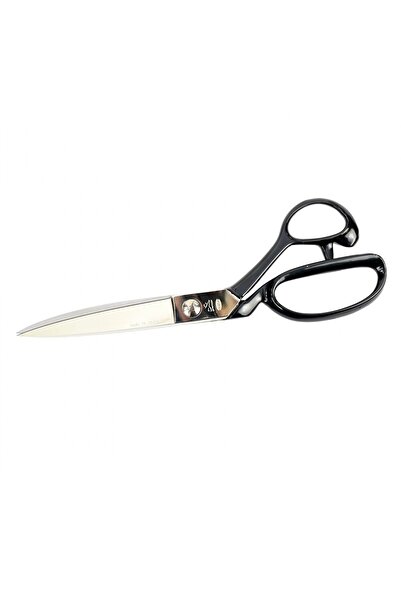 premax Tailor's scissors made of nickel-plated C50 carbon steel, unequal handles, with patented P clamping screw