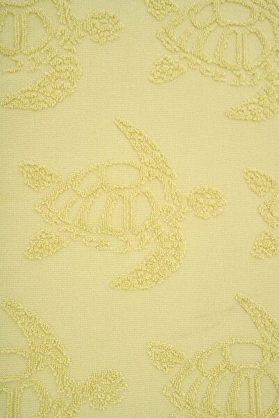 WWF Market Caretta Jacquard Towel - Yellow