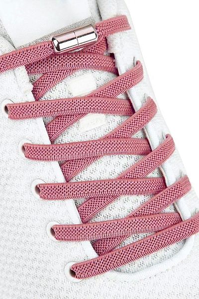 hapshoe Adjustable 1 Pair Pink Screw Capsule Tip 6 mm Rubber Practical Laces