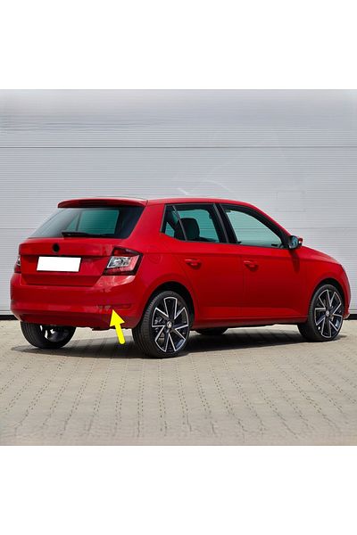 Bisra For Skoda Fabia 2019-2021 Rear Bumper Right Reflector Cat's Eye 6V6945106
