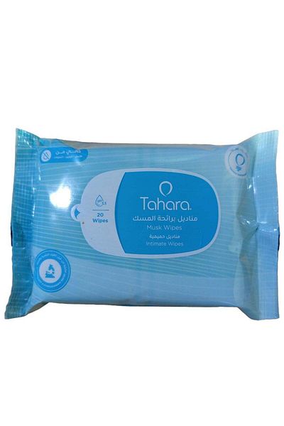 Tahara Taharah Women's Wet Wipes Musk Purity (20 Wipes)