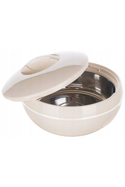 BANQUET Thermal Casserole Avanza, Banquet, Plastic/Stainless Steel, 2.5 l, Beige/Ecru