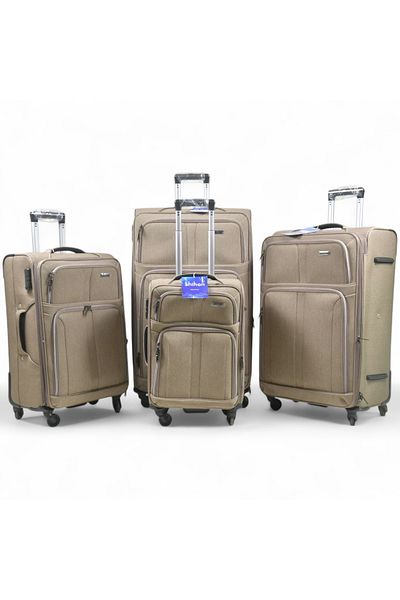 Shihon Shehon 4-Piece Fabric Travel Bag Set