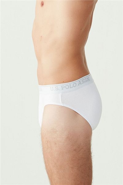 U.S. Polo Assn. Slip bărbați din bumbac negru 3 bucăți