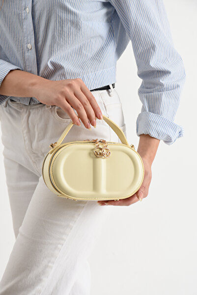 By Hakan Tn-204 Mini Women's Shoulder Bag Hand Bag Crossbody Bag Yellow