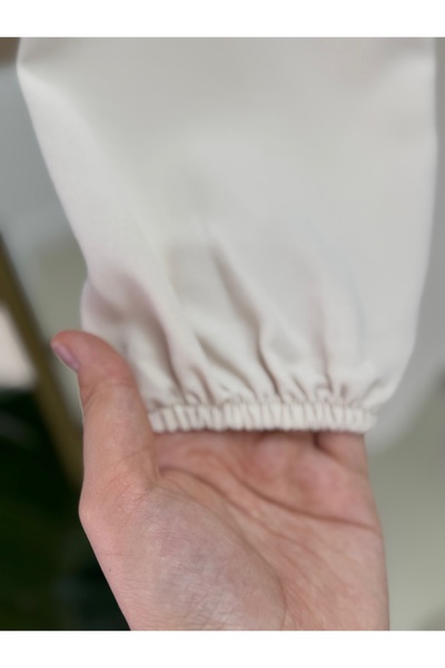 MİHRA STORE Nubola Tie Front Skirt Suit-As078 Stone