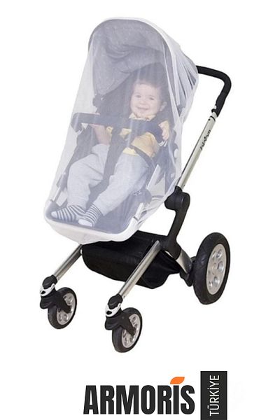 Armoris New Useful Fly Insect Protection Micro Hole Plug-In 100X80X80 Baby Stroller Mosquito Net