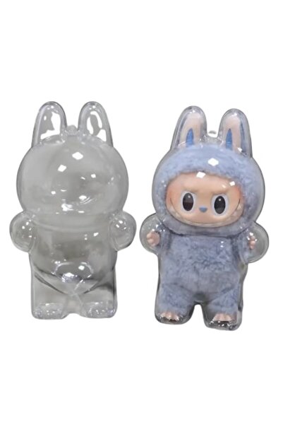 victiny Carcasă de protecție din plastic dur Labubu Monștri în picioare, tran...