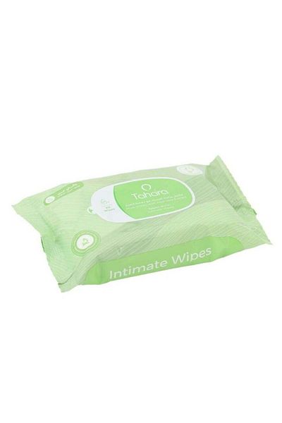 Tahara Taahara Wet Wipes with Musk Scent and Aloe Vera Extract, Pack of 20 White Wipes, 4g