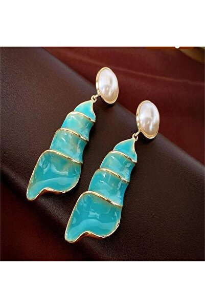 çelik takı design أقراط حلزون اللؤلؤ أقراط فولاذية مزخرفة أنيقة لا تسبب التلطيخ