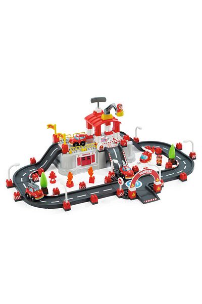 ECOİFFİER Ecoiffier Abrick Fire Station Play Set