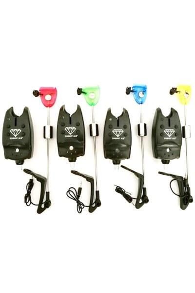 Diamant Alb Set 4 Avertizori / Senzori 9v TLI-07 Cu 4 Swingeri MKM2 Led 80 Grame