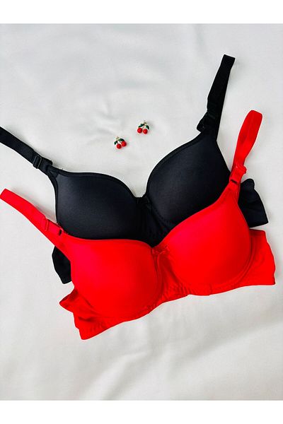 İNKO İÇ GİYİM Economical Supported Padded 2-Piece Booster Bra