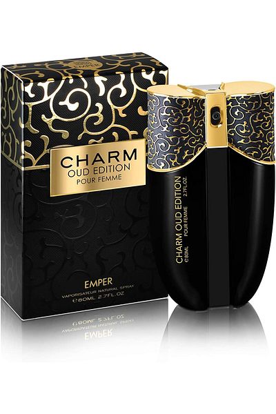 Amber Charm Eau de Parfum for Men, 80ml